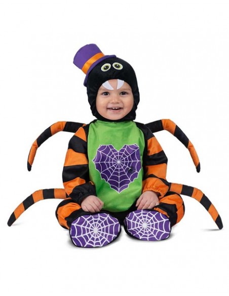 Disfraz Araña colorida Bebé