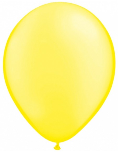 Bolsa 50 Globos Amarillo limón