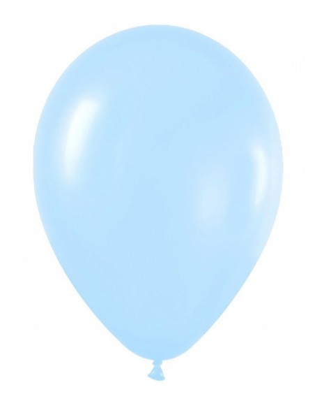Globo Látex Satín Azul 12.5 cms.