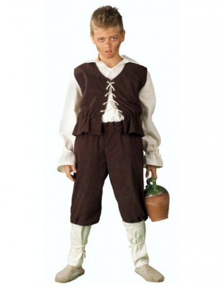 Disfraz medieval para niño