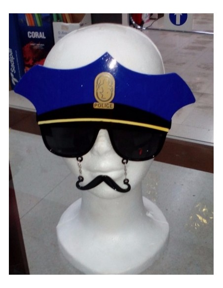 Gafas Photocall Mejicano Policía