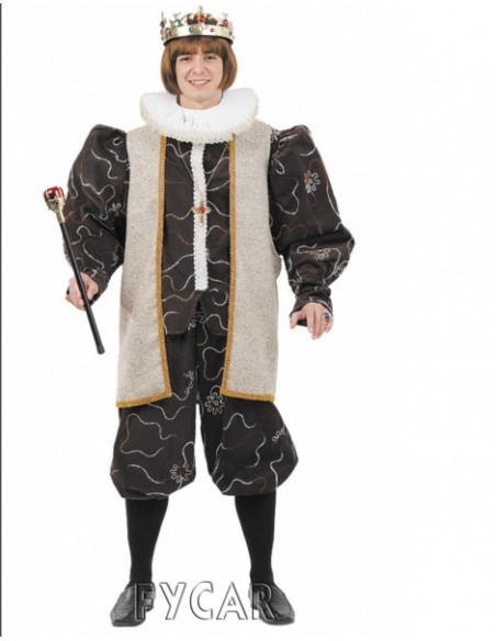 Disfraz Rey Medieval Adulto