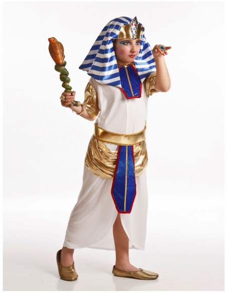 Disfraz Egipcia blanca para niña