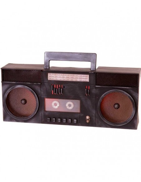Radiocassette Fantasma con luz 40x16x7cm
