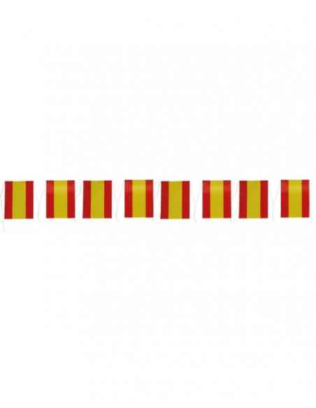 Bandera España papel 50M. 15x20cm