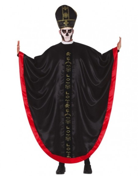 Disfraz Cardenal satánico para hombre