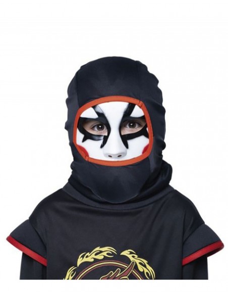 Máscara Ninja con capucha infantil