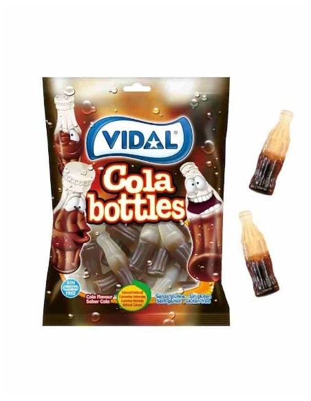 Botellas cola JL B.90gr. vidal