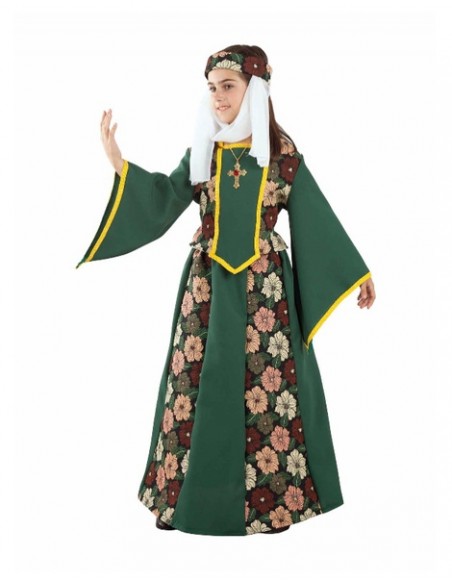 Disfraz Princesa medieval para niña
