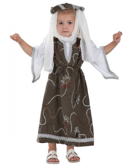 Disfraz Princesa medieval bebe-alevin