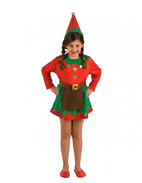 Disfraz Elfa para niña
