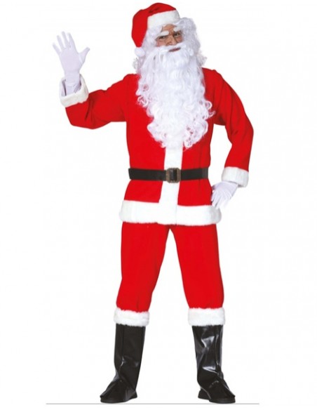 Disfraz Papa Noel lujo para hombre