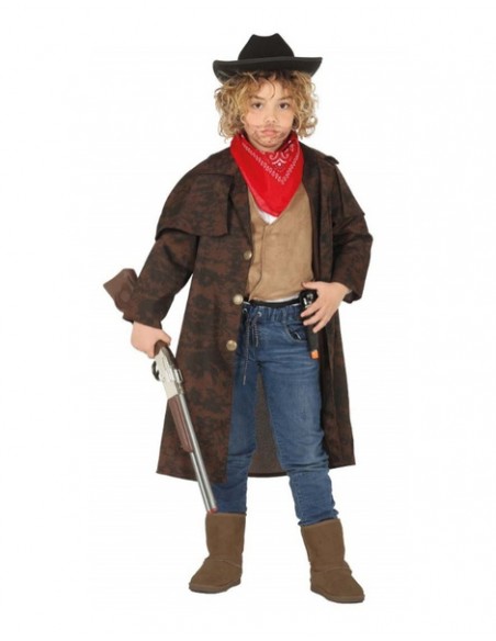 Disfraz Abrigo cowboy infantil