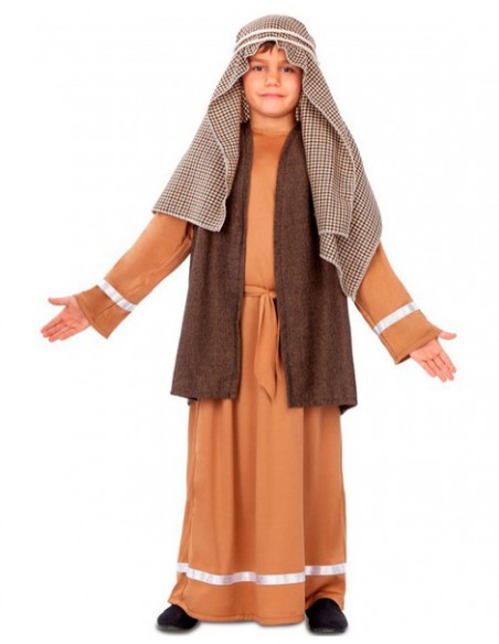 Disfraz Hebreo marrón para niño