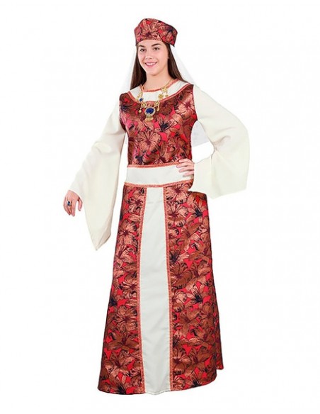 Disfraz Reina medieval para mujer